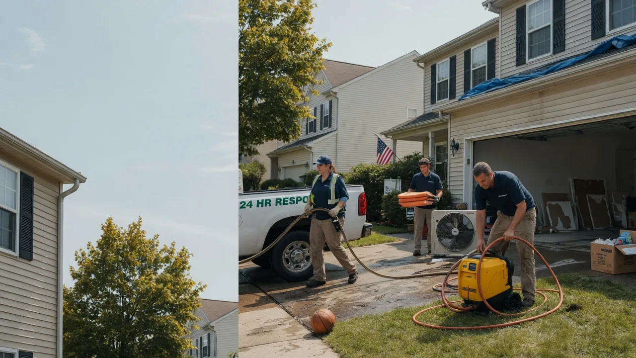 Emergency Water Damage Restoration in Tucker, AR near me